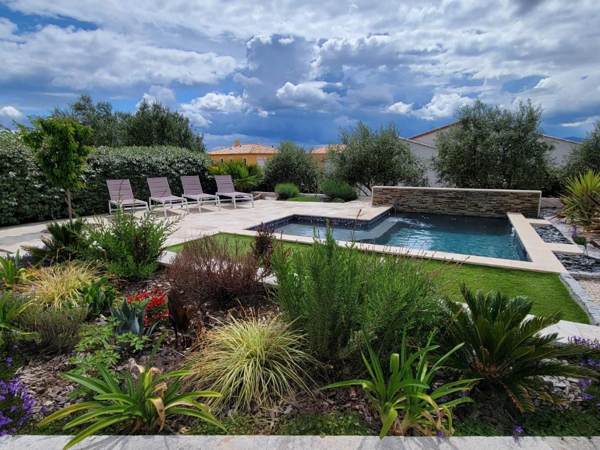 Villa Tropez Chambres D'Hotes Le Luc Exterior foto